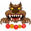 imageJOYIN Halloween Werewolf Trunk or Treat Car Decorations Kit for SUV Vehicle Pickup Van Party Supplies Outdoor Decor Balloons Door Archway Entryway Haunted House Scary
