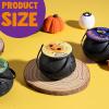 imageJOYIN Halloween Witch Cauldron Themed Bath Bomb with Mochi Squishy Toy 6 Packs Bubble Kids Bath Bombs with Surprise Toy Inside Trick or Treating Halloween Party Favors Supplies Goodie Bag Stuffers