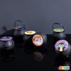 imageJOYIN Halloween Witch Cauldron Themed Bath Bomb with Mochi Squishy Toy 6 Packs Bubble Kids Bath Bombs with Surprise Toy Inside Trick or Treating Halloween Party Favors Supplies Goodie Bag Stuffers