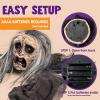 imageJOYIN Halloween Zombie Decoration Outdoor Groundbreaker Halloween Outside Decor Scary Zombies Props with Glowing Eyes and Sound for Graveyard Haunted House Lawn Yard Garden Decoration
