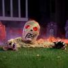 imageJOYIN Halloween Zombie Groundbreaker Outdoor Decoration Zombie Groundbreaker with Lightup Eyes and Creepy Sound Sound Activation for Halloween Outside Lawn Graveyard Decor Haunted House Props
