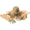imageJOYIN Halloween Zombie Groundbreaker Outdoor Decoration Zombie Groundbreaker with Lightup Eyes and Creepy Sound Sound Activation for Halloween Outside Lawn Graveyard Decor Haunted House Props