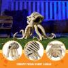 imageJOYIN Octopus Skeleton Halloween Decoration Animal Skeleton Plastic Bones for Yard Garden Graveyard Haunted House Cemetery Outdoor Indoor Tabletop Decorations Halloween Party Favors Decor95quot  11quot