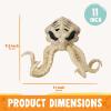 imageJOYIN Octopus Skeleton Halloween Decoration Animal Skeleton Plastic Bones for Yard Garden Graveyard Haunted House Cemetery Outdoor Indoor Tabletop Decorations Halloween Party Favors Decor95quot  11quot