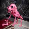 imageJOYIN Posable Dog Skeleton Halloween Decoration Full Body Movable Joints Realistic Skeleton Puppy for Indoor Outdoor Graveyard Party Haunted House Party Decor98 X 47 X 126