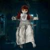 imageJOYIN Scary Halloween Decorations Outdoor Halloween Hanging Scary Swing Girl Decorations Winging White Doll with Creepy Sound and Light Up Eyes Sound Animatronics Hanging Decors ActivatedCreepy Brown hair Girl