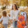 imageJOYIN Thanksgiving Portable Collapsible 5 Holes Toss Game Board with 8 Bean Bags for Outdoor Indoor Yard Games Backyard Party and Thanksgiving Theme Party Favor Supplies