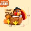 imageJOYIN Thanksgiving Resin Turkey Indoor Decorations Tabletop Centerpiece Decor Turkey Tabletop Gift for Autumn Fall Harvest and Thanksgiving Decoration for Party Home Indoor Kitchen