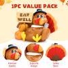 imageJOYIN Thanksgiving Resin Turkey Indoor Decorations Tabletop Centerpiece Decor Turkey Tabletop Gift for Autumn Fall Harvest and Thanksgiving Decoration for Party Home Indoor Kitchen