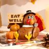 imageJOYIN Thanksgiving Resin Turkey Indoor Decorations Tabletop Centerpiece Decor Turkey Tabletop Gift for Autumn Fall Harvest and Thanksgiving Decoration for Party Home Indoor Kitchen