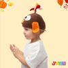 imageJOYIN Thanksgiving Turkey Beanie Hat with Ear Flaps Photograph Prop Carnival Cosplay for Baby Halloween Costume Dress Up HatsThanksgiving Party Favor Supplies Thanksgiving Accessories