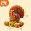 imageJOYIN Thanksgiving Turkey Candle Holders Thanksgiving Turkey Tabletop Centerpiece Decor Fall Centerpiece Table Decorations Tea Light Pumpkin Candle Holder Indoor Home Kitchen Autumn Decor