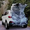 imageJOYIN Trunk Or Treat Car Decorations Kit for SUV Outdoor Halloween Stretch Spider Web Decor Haunted House Door Archway Entryway Dot Glue