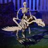 imageJOYIN Vulture Skeleton Halloween Decorations 197 inch Posable Animal Skeletons with Movable Joints for Indoor Outdoor Yard Garden Lawn Photo Props Decor Trick or Treat Spooky Scene Party Favors