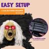 imageJOYIN Zombie Halloween Decoration Outdoor Witch Groundbreaker Halloween Graveyard Decor Outside Scary Zombie Props with Sound Effect ampamp Lighted Eyes for Haunted House Lawn Yard Decorations