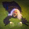 imageJOYIN Zombie Halloween Decoration Outdoor Witch Groundbreaker Halloween Graveyard Decor Outside Scary Zombie Props with Sound Effect ampamp Lighted Eyes for Haunted House Lawn Yard Decorations