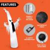 imageJoiedomi 12 FT Halloween Inflatables Outdoor Decorations Scary Ghost Halloween Decor Inflatable Ghost Blow Ups for Yard with LEDs for Outside Yard DecorationsHowling Ghost