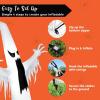 imageJoiedomi 12 FT Halloween Inflatables Outdoor Decorations Scary Ghost Halloween Decor Inflatable Ghost Blow Ups for Yard with LEDs for Outside Yard DecorationsHowling Ghost