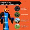 imageJoiedomi 12 FT Tall Halloween Inflatables Outdoor Decor Inflatable Halloween Decor Outdoor Scary Decorations Blow Up Pumpkin for Outside with LEDs for Yard Decorations