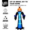 imageJoiedomi 12 FT Tall Halloween Inflatables Outdoor Decor Inflatable Halloween Decor Outdoor Scary Decorations Blow Up Pumpkin for Outside with LEDs for Yard Decorations