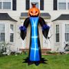 imageJoiedomi 12 FT Tall Halloween Inflatables Outdoor Decor Inflatable Halloween Decor Outdoor Scary Decorations Blow Up Pumpkin for Outside with LEDs for Yard Decorations