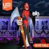 imageJoiedomi 12 ft Tall Halloween Inflatable Outdoor Decoration Blow Up Yard Decorations Grim Reaper Halloween Decor Inflatables with LED for Scary Outside DecorGrim Reaper