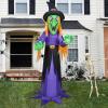 imageJoiedomi 12 ft Tall Halloween Inflatable Outdoor Decoration Blow Up Yard Decorations Grim Reaper Halloween Decor Inflatables with LED for Scary Outside DecorWitch