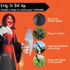 imageJoiedomi 12 ft Tall Halloween Inflatable Outdoor Decoration Blow Up Yard Decorations Grim Reaper Halloween Decor Inflatables with LED for Scary Outside DecorGrim Reaper