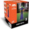 imageJoiedomi 12 ft Tall Halloween Inflatable Outdoor Decoration Blow Up Yard Decorations Grim Reaper Halloween Decor Inflatables with LED for Scary Outside DecorWitch