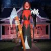 imageJoiedomi 12 ft Tall Halloween Inflatable Outdoor Decoration Blow Up Yard Decorations Grim Reaper Halloween Decor Inflatables with LED for Scary Outside DecorGrim Reaper