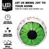 imageJoiedomi 2 Packs Halloween Inflatables Large Set of Eyes Decoration Blow Ups Green Eyes for Yard 3 Ft Inflatable Halloween Decor Outdoor with LEDs Party Supplies Blow up Decoration for Indoor OutdoorEmerald Eyeball