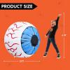 imageJoiedomi 2 Packs Halloween Inflatables Large Set of Eyes Decoration Blow Ups Green Eyes for Yard 3 Ft Inflatable Halloween Decor Outdoor with LEDs Party Supplies Blow up Decoration for Indoor OutdoorIced Eyeball