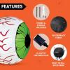imageJoiedomi 2 Packs Halloween Inflatables Large Set of Eyes Decoration Blow Ups Green Eyes for Yard 3 Ft Inflatable Halloween Decor Outdoor with LEDs Party Supplies Blow up Decoration for Indoor OutdoorEmerald Eyeball