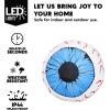 imageJoiedomi 2 Packs Halloween Inflatables Large Set of Eyes Decoration Blow Ups Green Eyes for Yard 3 Ft Inflatable Halloween Decor Outdoor with LEDs Party Supplies Blow up Decoration for Indoor OutdoorIced Eyeball