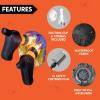 imageJoiedomi 3 FT Long Halloween Inflatable Witch Outdoor Decorations Halloween Blow Ups Witch Legs Decorations for Yard with LEDs for Window Decor