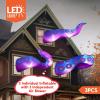 imageJoiedomi 3 Pcs Halloween Inflatables Octopus Tentacle Outdoor Window Decorations Octopus Legs with Buildin LEDs Halloween Front Door Window Roof Prop Outdoor Holiday Blow up Decor for Garden LawnPurple