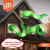imageJoiedomi 3 Pcs Halloween Inflatables Octopus Tentacle Outdoor Window Decorations Octopus Legs with Buildin LEDs Halloween Front Door Window Roof Prop Outdoor Holiday Blow up Decor for Garden LawnGreen