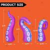 imageJoiedomi 3 Pcs Halloween Inflatables Octopus Tentacle Outdoor Window Decorations Octopus Legs with Buildin LEDs Halloween Front Door Window Roof Prop Outdoor Holiday Blow up Decor for Garden LawnPurple
