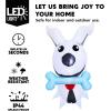 imageJoiedomi 35 FT Halloween Inflatable Outdoor Decorations Blow Up Halloween Yard Decorations Inflatable Dog Decor Outdoor with Bones Ghost Dog Window Decor with LEDs