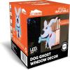 imageJoiedomi 35 FT Halloween Inflatable Outdoor Decorations Blow Up Halloween Yard Decorations Inflatable Dog Decor Outdoor with Bones Ghost Dog Window Decor with LEDs