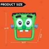 imageJoiedomi 43 FT Halloween Inflatable Outdoor Decorations Trunk Or Treat Car Decoration Blow Ups Green Zombie with Builtin LEDs for Car Decor Halloween Yard DecorZombie