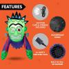 imageJoiedomi 45 FT Halloween Inflatable Outdoor Decorations Blow Up Yard Decorations Inflatable Halloween Decor Zombie Blow Up with Flashing LED for Window Decor