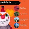 imageJoiedomi 45 FT Halloween Inflatable Outdoor Decorations Blow Up Yard Decorations Inflatable Killer Clown Halloween Decorations for Window Decor