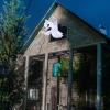 imageJoiedomi 45 FT Halloween Inflatable Scary Flying Ghost Broke Out from Window Inflatable with Buildin LED Blow Up Ghost for Halloween Party Indoor Outdoor Yard Garden Lawn DecorationSpooky Ghost