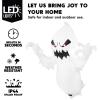imageJoiedomi 45 FT Halloween Inflatable Scary Flying Ghost Broke Out from Window Inflatable with Buildin LED Blow Up Ghost for Halloween Party Indoor Outdoor Yard Garden Lawn DecorationSpooky Ghost