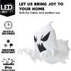 imageJoiedomi 45 FT Halloween Inflatable Scary Flying Ghost Broke Out from Window Inflatable with Buildin LED Blow Up Ghost for Halloween Party Indoor Outdoor Yard Garden Lawn DecorationRoaring Ghost