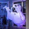 imageJoiedomi 45 FT Halloween Inflatable Scary Flying Ghost Broke Out from Window Inflatable with Buildin LED Blow Up Ghost for Halloween Party Indoor Outdoor Yard Garden Lawn DecorationRoaring Ghost