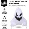 imageJoiedomi 45 FT Halloween Inflatable Scary Flying Ghost Broke Out from Window Inflatable with Buildin LED Blow Up Ghost for Halloween Party Indoor Outdoor Yard Garden Lawn DecorationEvil Ghost