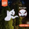 imageJoiedomi 45 FT Halloween Inflatable Scary Flying Ghost Broke Out from Window Inflatable with Buildin LED Blow Up Ghost for Halloween Party Indoor Outdoor Yard Garden Lawn DecorationSpooky Ghost