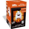 imageJoiedomi 45 ft Tall Halloween Inflatable Outdoor Decorations Blow Up Halloween Yard Decorations Inflatable Window Ghost Decor Blow Up Ghost with Candy Basket for Window Decor